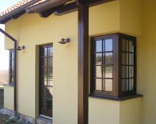 Naše krásná dřevěná okna na stavbách 